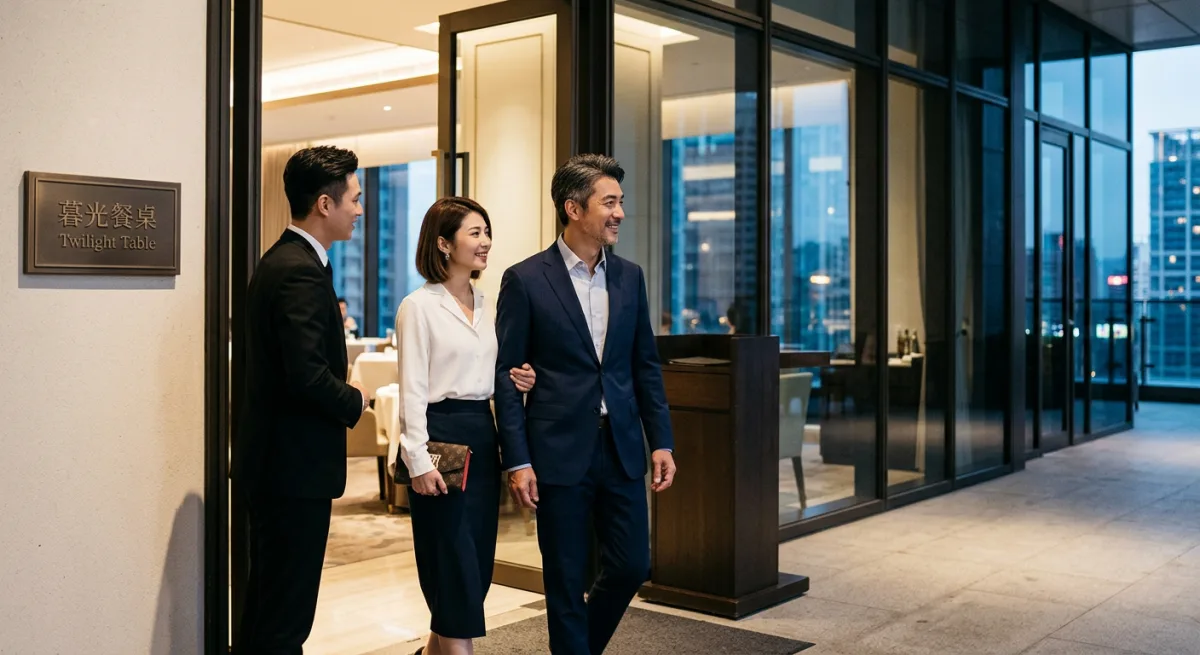 城市約會與生活風格示意圖